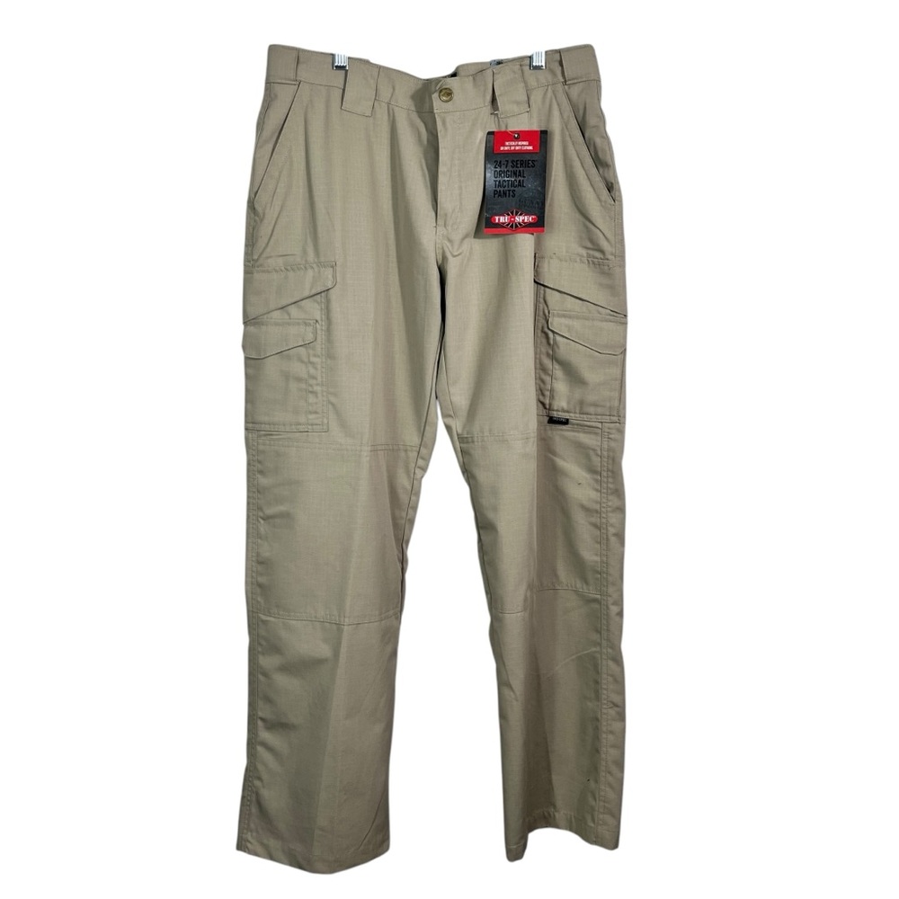Tru Spec Women's 24/7 Series Original Khaki Beige Ripstop Cargo Tactical Pants